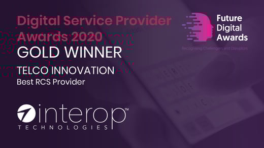 Interop Technologies Wins Juniper Research Award for Best RCS Provider