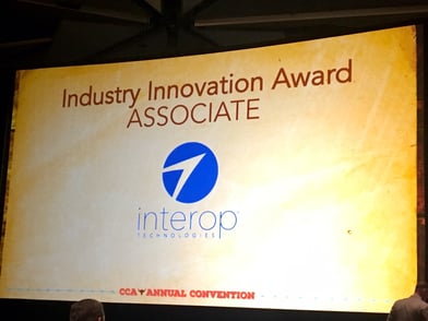 Interop Technologies Receives CCA Industry Innovation Award for IMS Suite
