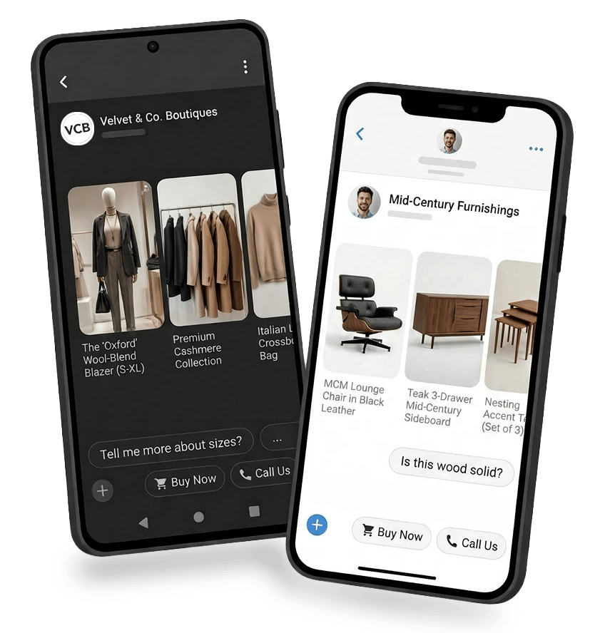 Andriod Apple RCS Business Messaging
